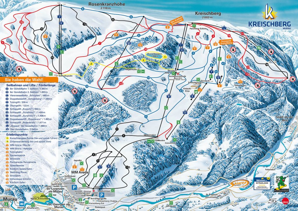 kreischberg_skimapa